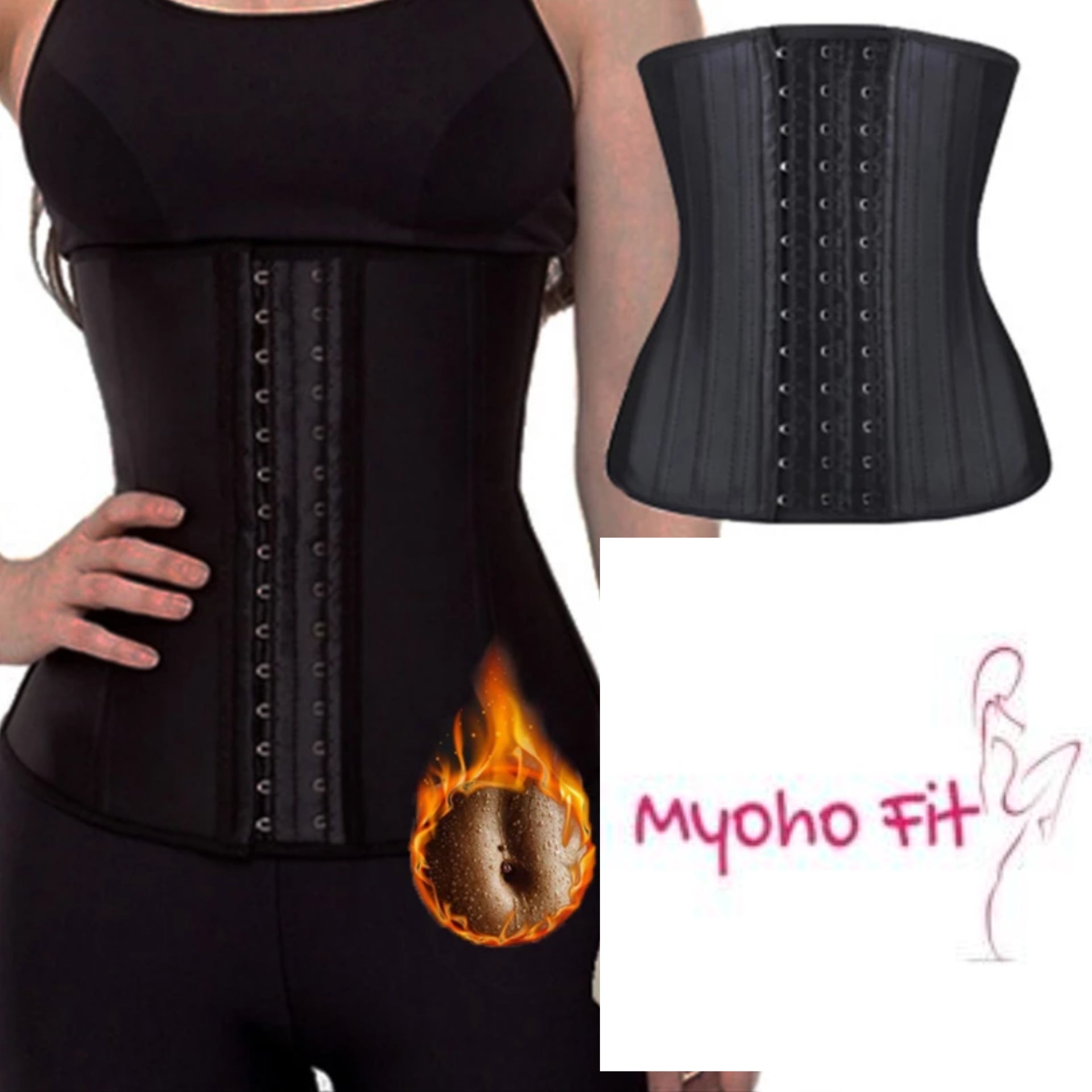 Korsett Body Shaper Latex Taille Trainer Slimming Belt – MomProStore